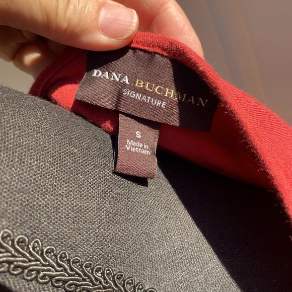 Dana Buchman, Rust, 3/4 Sleeve, Top, Size S - Picture 3 of 3